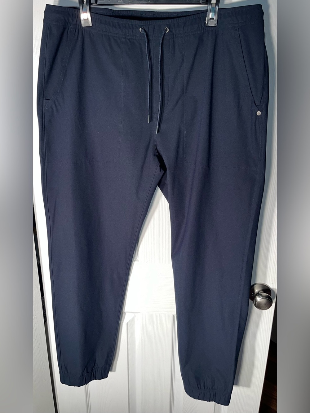 Men’s Vuori Meta Jogger Navy Blue Size XXL Polyester 100% Zipper Pockets